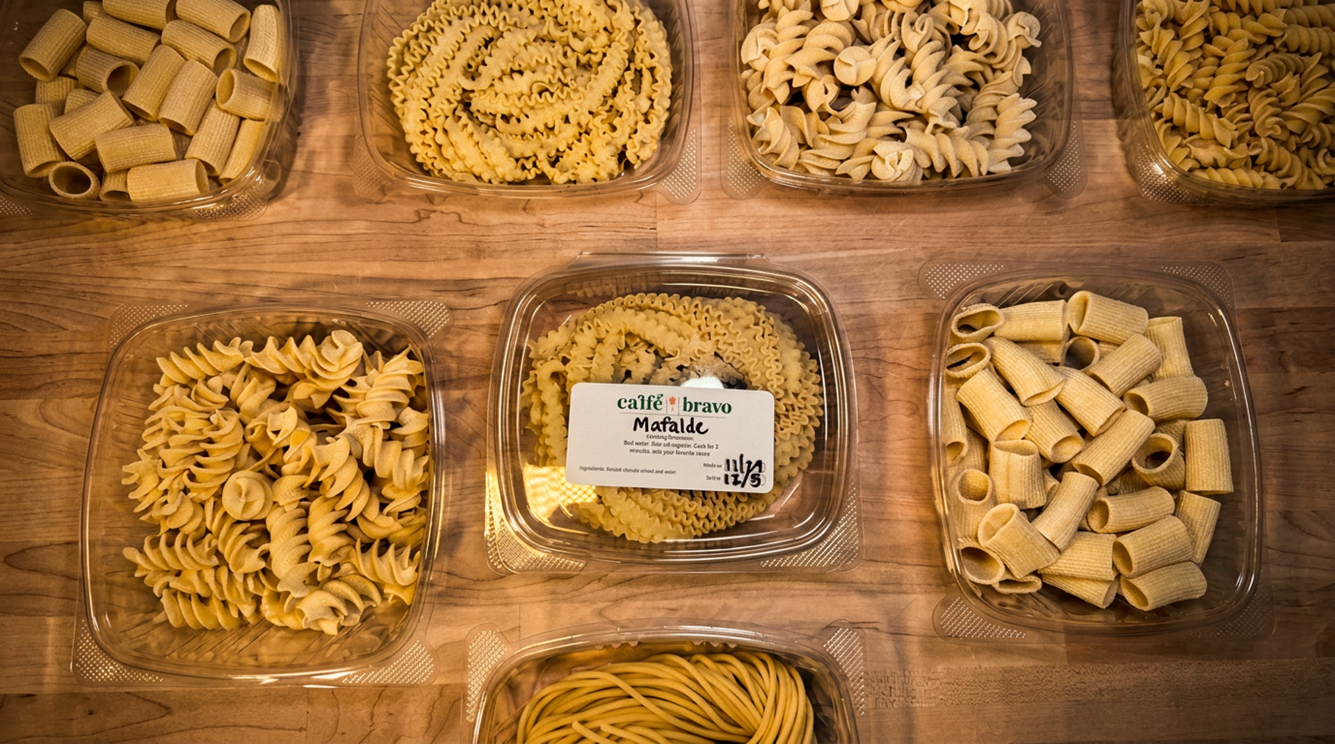 Pasta made from scratch
