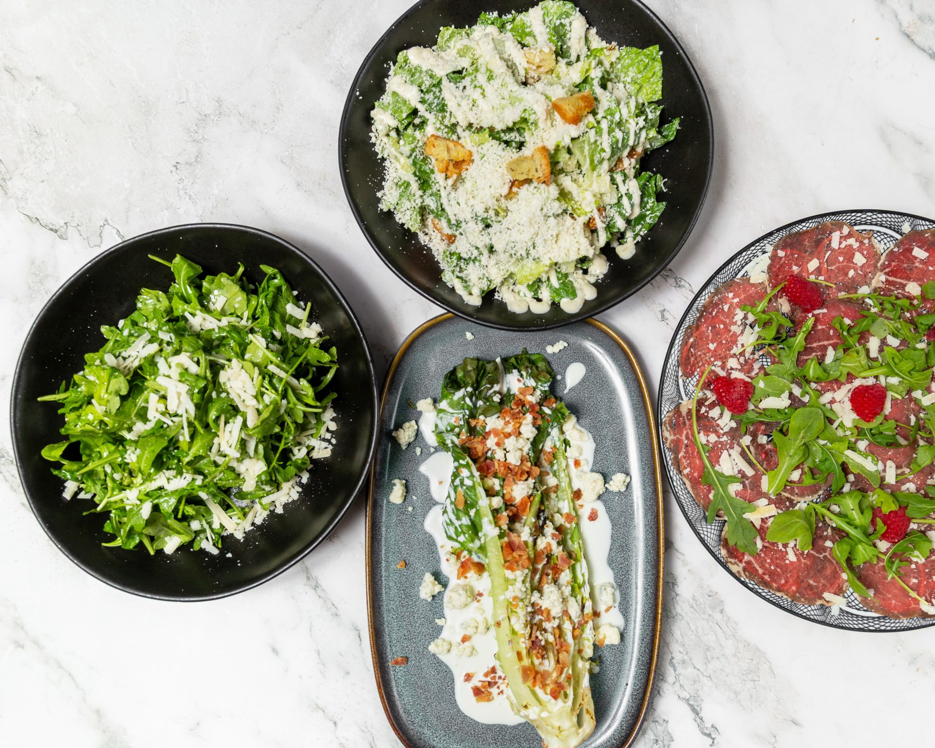 Gluten-free and vegan options