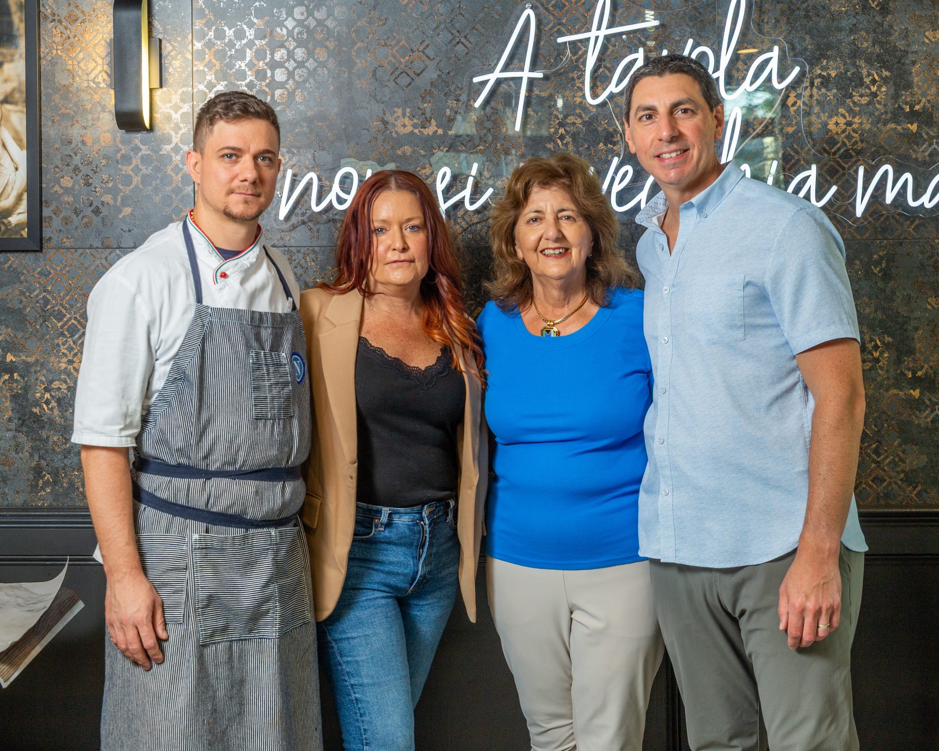 Giovanni and Stacey take the reins