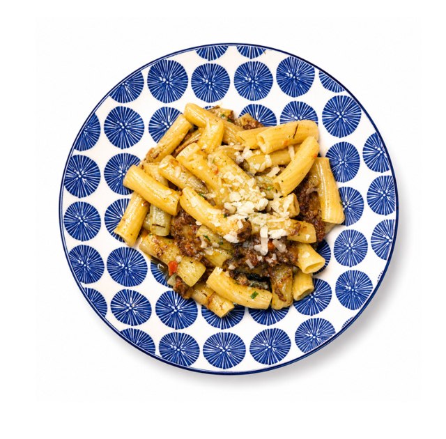 Rigatoni Alla Genovese.