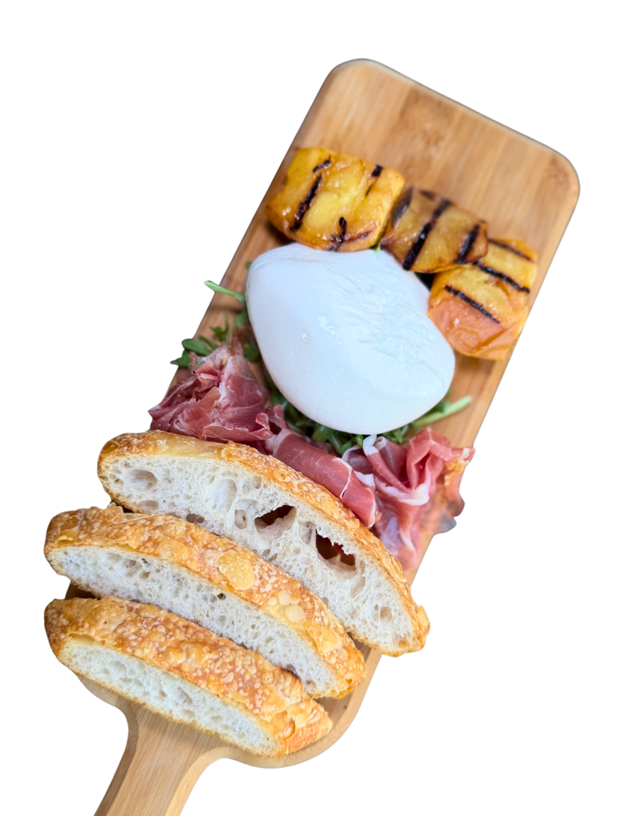 Burrata Board Dinner Menu.