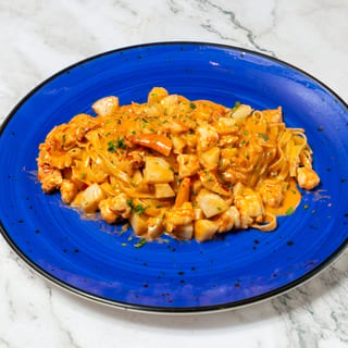 Fettuccine Mare e Crema Brandy